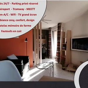 Orion - Cosynest à Toulouse - Pkg Privé&climatisation Appartement